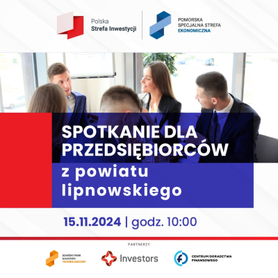 Spotkanie przedsiębiorców z Powiatu Lipnowskiego