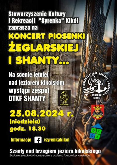 Koncert piosenki żeglarskie i shanty...